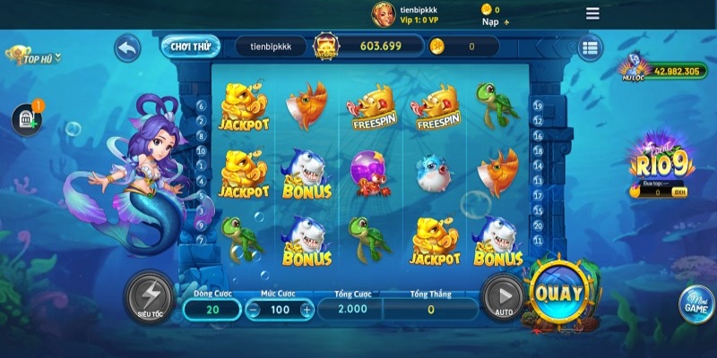 Các tựa game slots siêu đỉnh tại Rio66