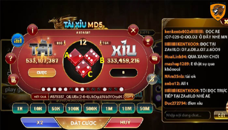 Hướng dẫn cách kiểm tra kết quả game tài xỉu md5