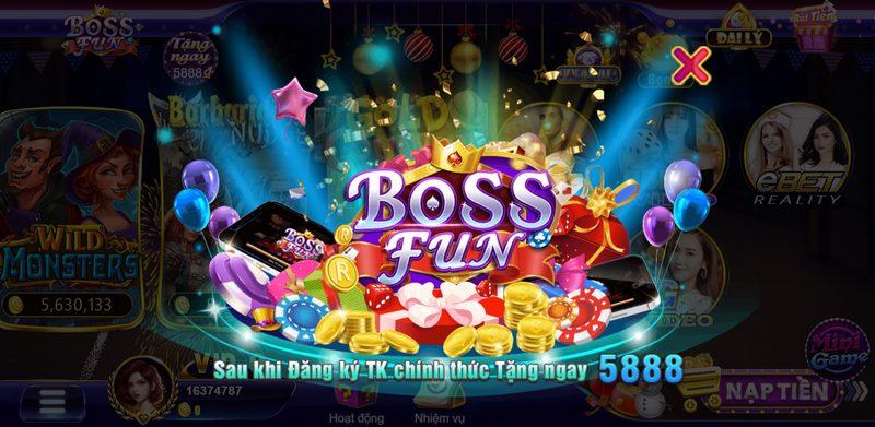 Khám phá bossfun - cổng cá cược xanh chín