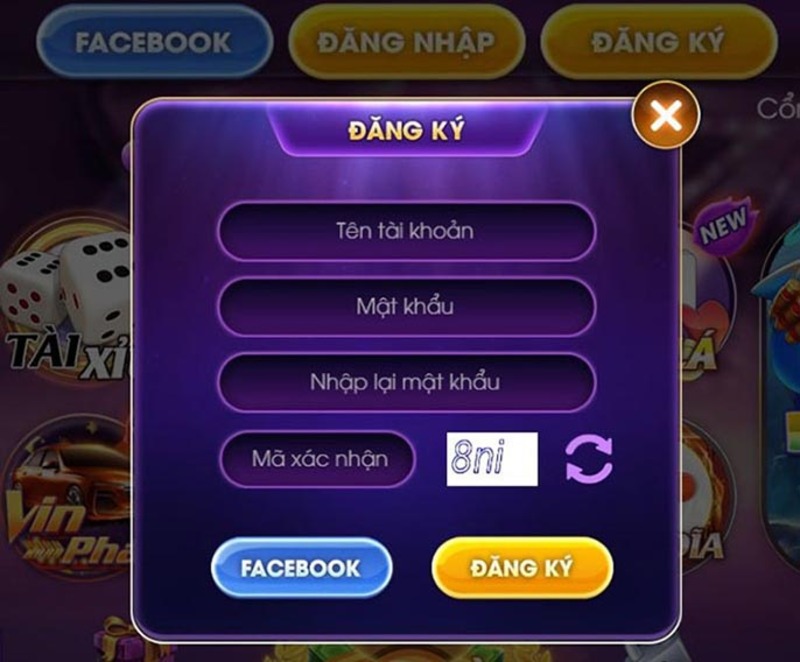 Các bước đăng ký cổng game Sam86 đơn giản, nhanh chóng