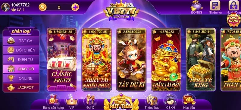 Cổng game vb777 hoạt động năng nổ tại Việt Nam