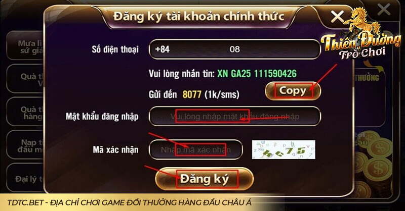 Đăng ký tài khoản chính chủ tại thiên đường trò chơi không phức tạp