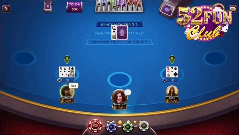 Bài poker 52fun có lối chơi thu hút